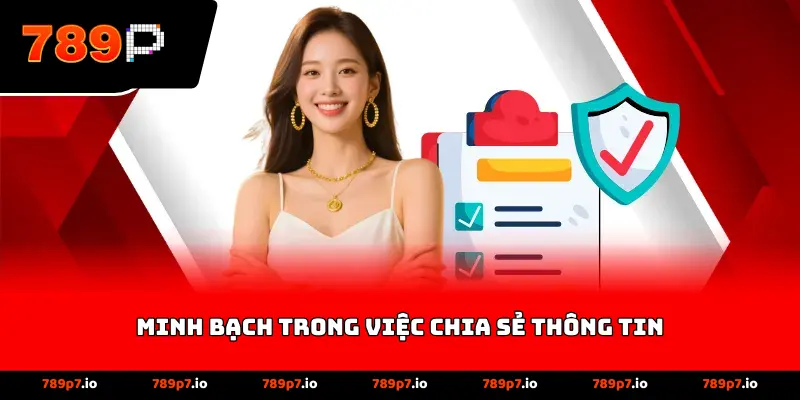 Minh bạch trong việc chia sẻ thông tin
